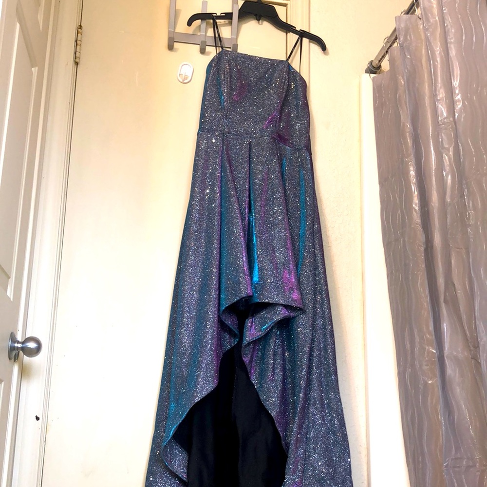 Chameleon affect prom formal dress